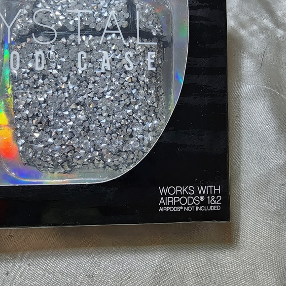 NWT Up-Tech Silver Hard Crystal AirPod Case Airpods Gen 1 & 2 - Picture 4 of 6